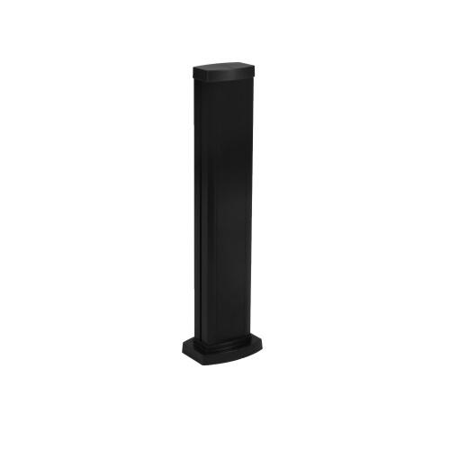 Универсальная мини-колонна алюминиевая с крышкой из алюминия 1 секция, высота 0,68 метра, цвет черный | код 653105 |  Legrand
